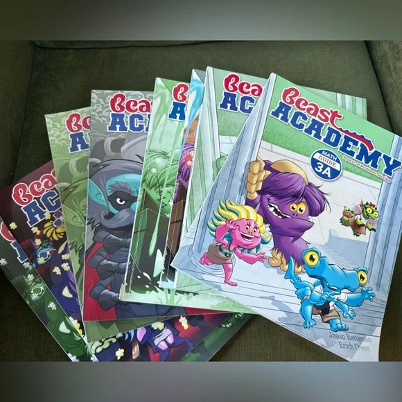 Beast Academy Math Curriculum Level 3 Set - Picture 1 of 9